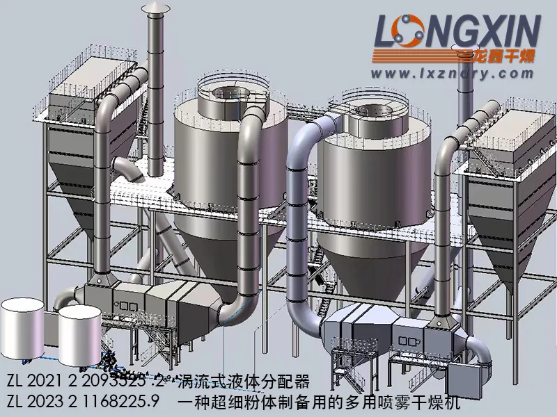 Longxin intelligent drying solution for new-energy materials