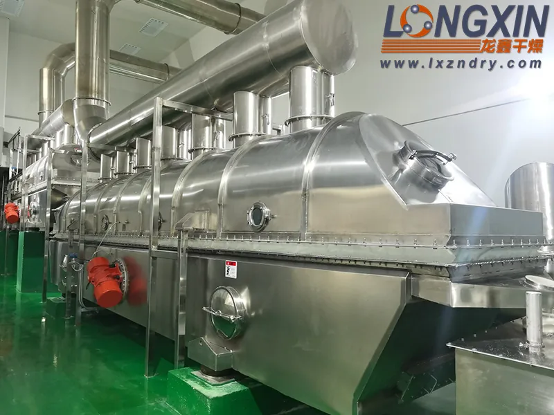 Erythritol vibrating fluid bed dryer 01