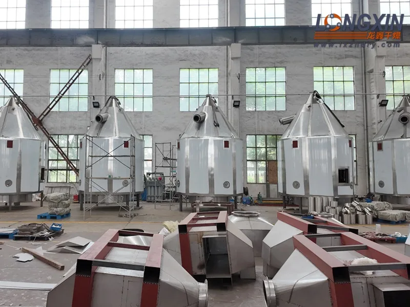 Precision ceramics spray granulation dryers