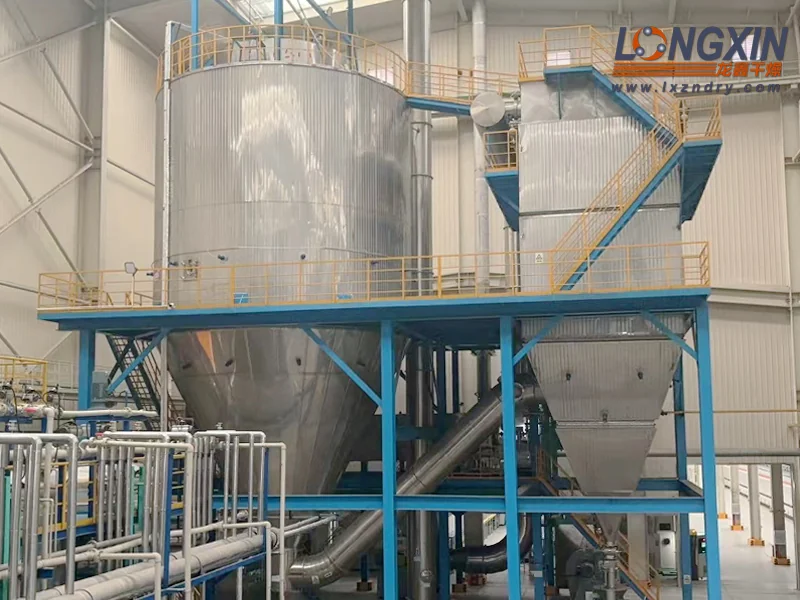 Industrial spray drying system